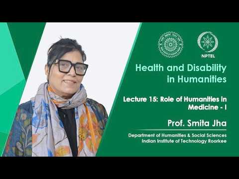 Health and Disability in Humanities Promo Video By Prof Smita Jha IITR