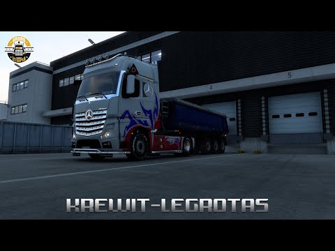 ETS2 (Euro Truck Simulator 2) Gameplay - Grand Utopia - Krewit-Legrotas