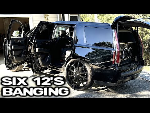 Six 12's Bassin' hard🔊Testing Free Beats on a Loud & Clean high quality sound system