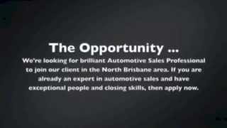 Video Job Ads - Automotive Sales - recruitment