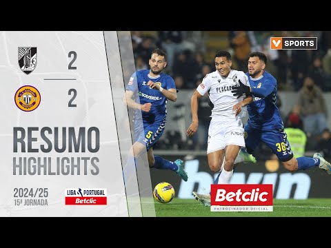 Resumo: Vitória SC 2-2 Nacional (Liga 24/25 #15)