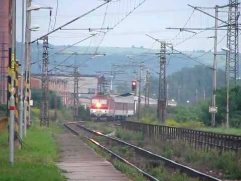 ZSSK 163 051 [R 933 Domica] passing Ťahanovce
