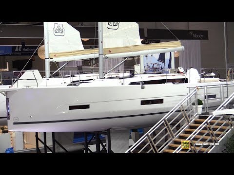 2019 Dufour 390 Grand Large Sail Yacht - Deck and Interior Walkaround - 2019 Boot Dusseldorf