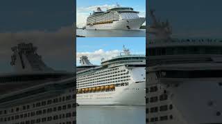 Explorer of the Seas Sounding Off in Port Canaveral