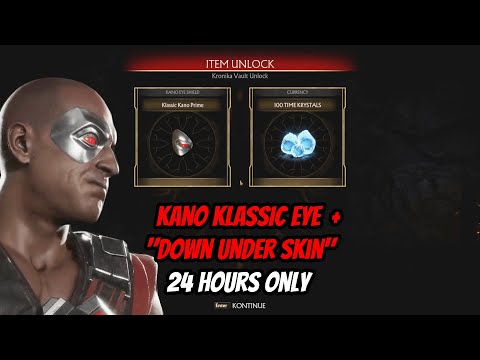 MK11 - Krypt Event #10 - KLASSIC Kano Eye! & "Down Under" Skin! (24 HOURS ONLY) [Guide]