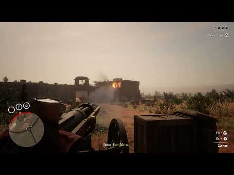 GATLING CANNON FUN, RED DEAD ONLINE