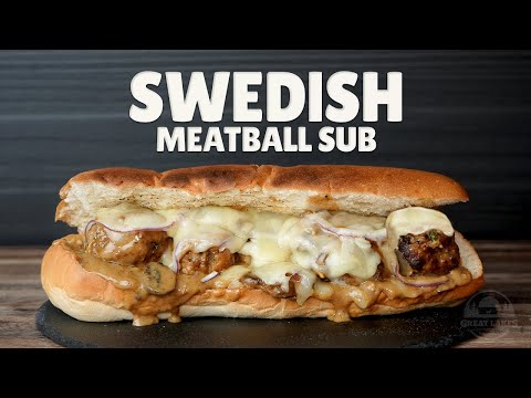 Swedish Meatball Sandwich | Absolutely Ridiculous New Sub Recipe