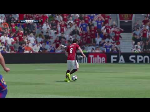 ROAD TO DIVISION 1 PART 9 - MAN UTD VS BARCELONA - FIFA 17 Online Seasons Gameplay