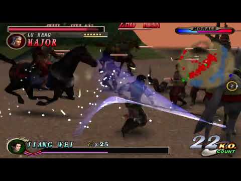 Dynasty Warriors 2 - Battle of He Fei | Jiang Wei (Hard)