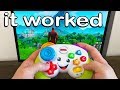 I Played Fortnite on a Controller Made FOR KIDS and WON
