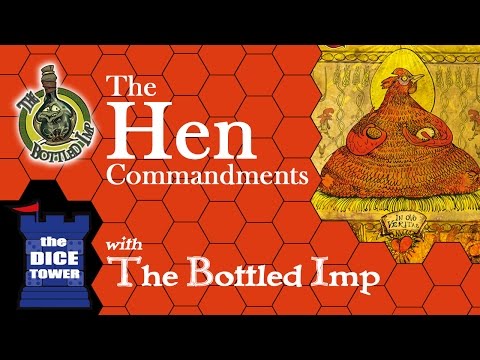 The Hen Commandments - The Bottled Imp Dice Tower Edition