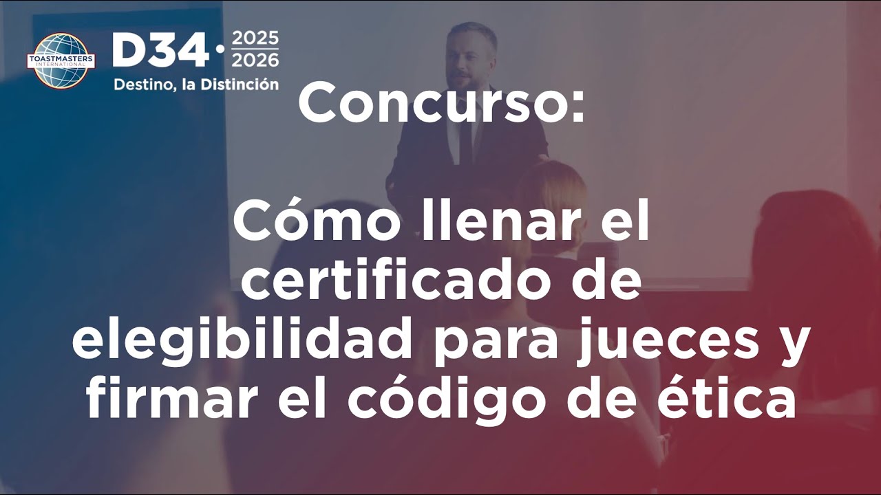¿Cómo llenar el Certificado de Elegibilidad para Jueces y firmar el Código de Ética?