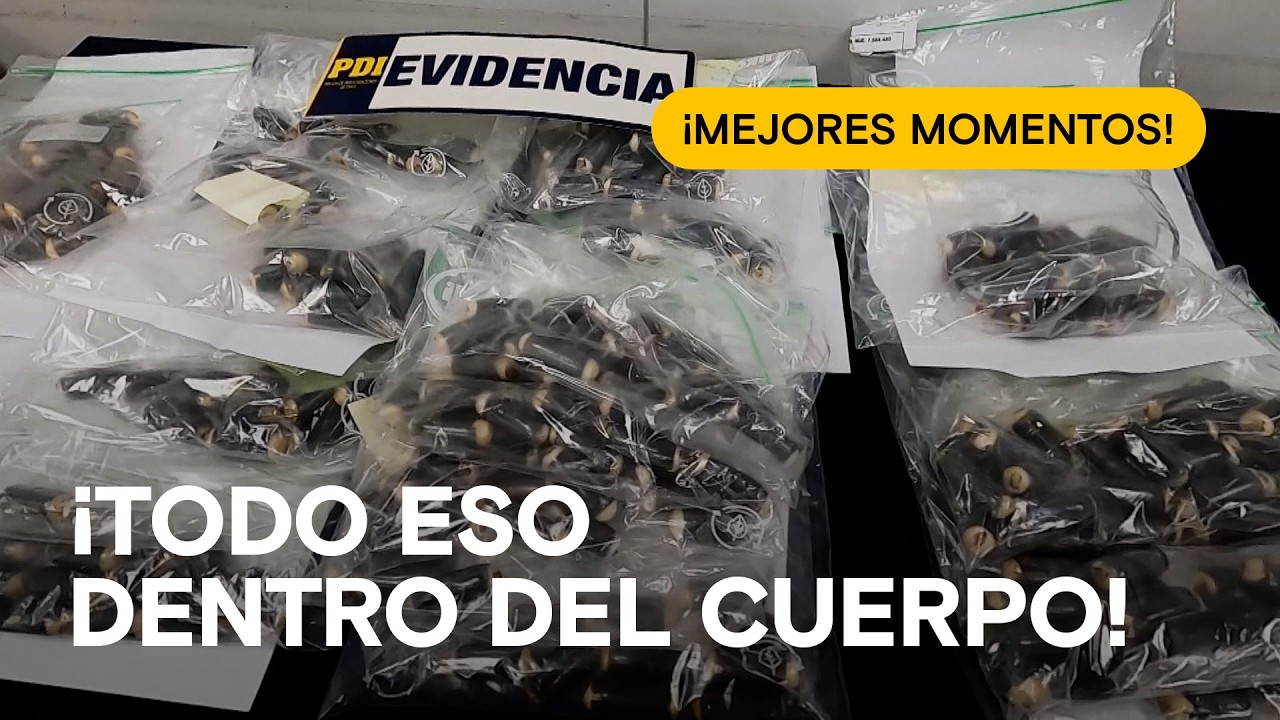 Mulas humanas: El riesgo mortal de transportar droga internamente 🛑 ¡ALTO! FRONTERA CHILE 🚧