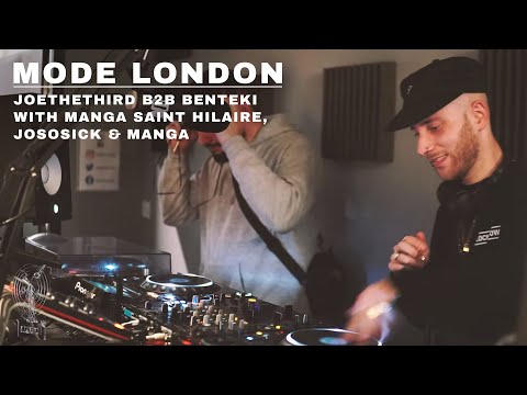 Joe The Third B2B Benteki With Manga Saint Hilaire, Jososick & Duppy | Mode London