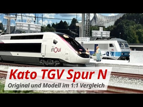 Kato TGV Euroduplex inOui: Die Wahrheit über das Spur N Modell! [Realitäts-Check]