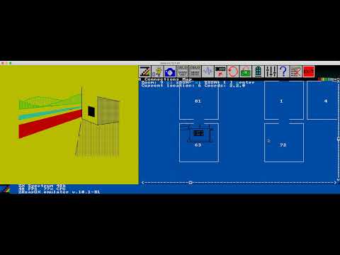 ZEsarUX emulator - Text Adventure Map