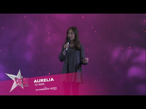 Aurelia 13 ans - Swiss Voice Tour 2022, La Maladière centre, Neuchâtel