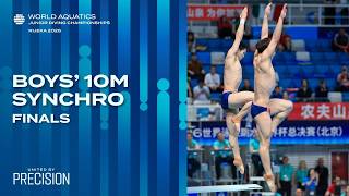 Boys' 10m Synchronised (14-18) | Finals | World Aquatics Junior Diving Championships 2026
