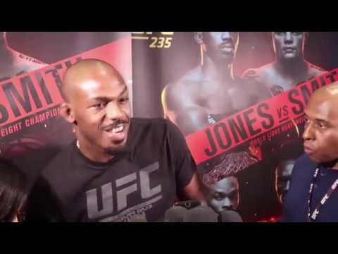 Jon Jones Talks New Drug Tests, Taking Anthony Smith Seriously UFC 235 Open Workout