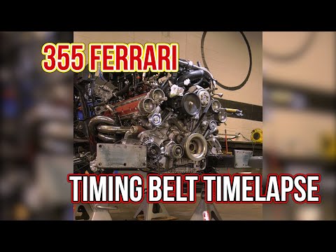 Ferrari 355 Timing Belt Repair Timelapse by M1 Motorsports group