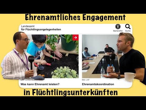 Heimat machen - der LAF Podcast: ehrenamtliches Engagement in Flüchtlingsunterkünften 