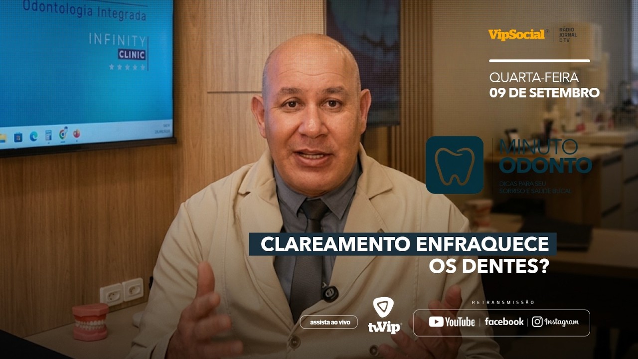 MINUTO ODONTO | Clareamento enfraquece os dentes?