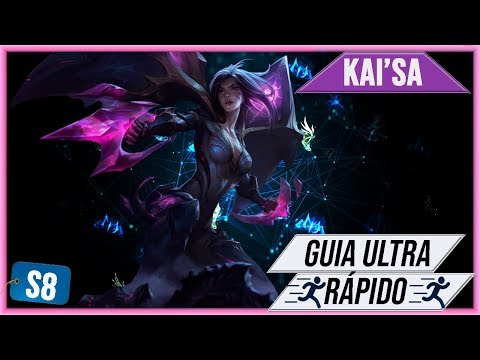 🔴 COMO JOGAR DE KAI'SA S8 - RUNAS, ITENS E DICAS - A VERDADEIRA VAYNE APRIMORADA