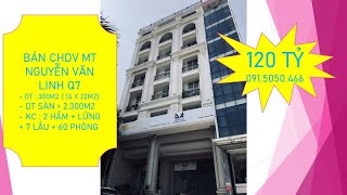 BÁN BUILDING CHDV MT NGUYỄN VĂN LINH - QUẬN 7