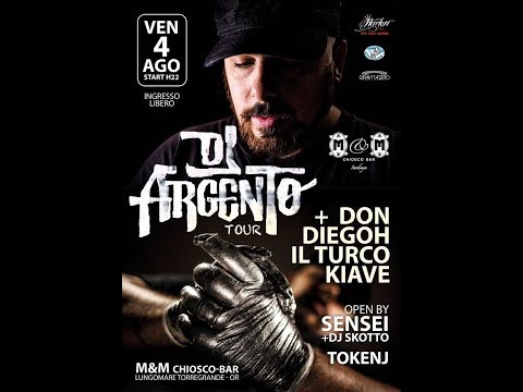 Dj Argento, Il Turco, Kiave, Don Diegoh - Chiosco M&M Torregrande 2017 (Oristano)