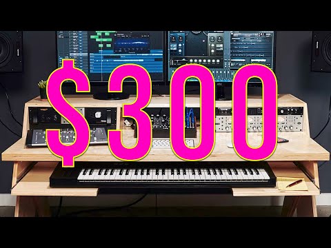 HOW TO BUILD A STUDIO DESK FOR $300 l DIY