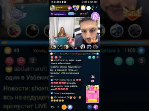 Azamat Axrorov RUSSKIY QIZNI YOMAN QELDI bigo live da