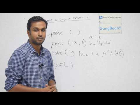 Python Version 3 Input And Output In Tamil Python Tutorial For Beginners