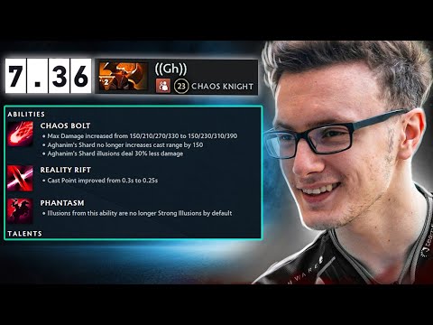 7.36 Patch Chaos Knight: Miracle- Shows how it works