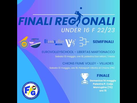 FINALE REGIONALE UNDER 16 FEMMINILE 14 MAGGIO 2023