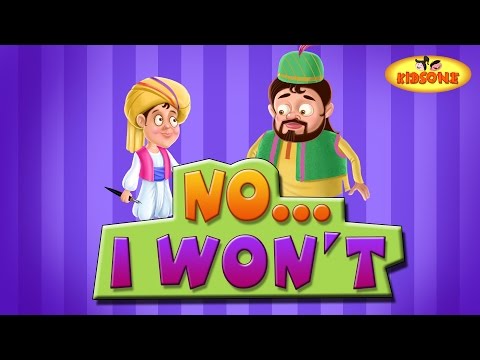 No I Won't | Funny Short Stories For Children