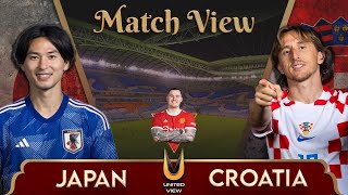 JAPAN VS CROATIA LIVE | QATAR 2022 MATCH VIEW WITH OWEN