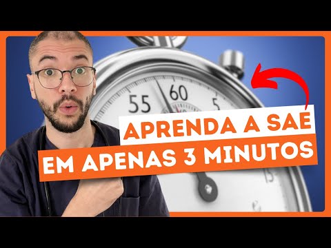 Aprenda em 3 MINUTOS: A SISTEMATIZAÇÃO DA ASSISTÊNCIA DE ENFERMAGEM (SAE)