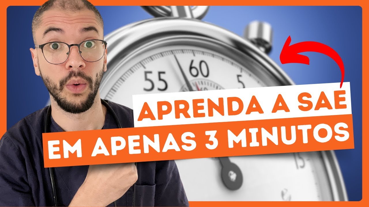APRENDA EM 3 MINUTOS: A SISTEMATIZAÇÃO DA ASSISTÊNCIA DE ENFERMAGEM (SAE)