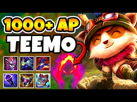 This is what happens when Teemo gets 1000+ AP (Shrooms go boom)