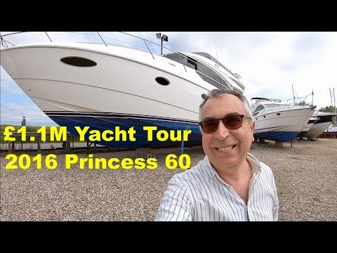 £1.1M Yacht Tour : 2016 Princess 60
