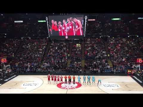 EA7 Olimpia Milano vs Barcellona Sassa (Euroleague Anthem) - 26.10.2017