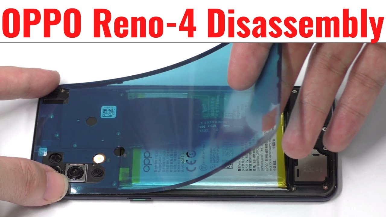 OPPO Reno 4 Disassembly Video - OPPO Reno 4 Tear down - Android Corridor