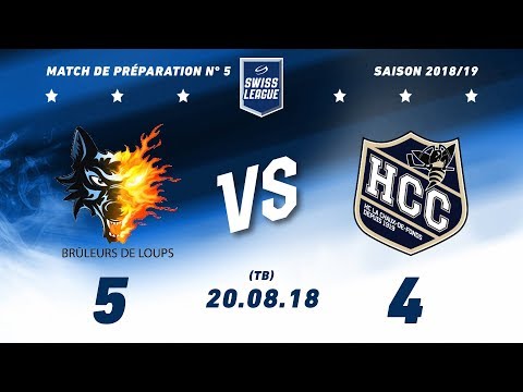 20.08.2018 Grenoble (FRA) - HC La Chaux-de-Fonds (5-4) TB