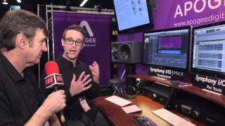Video thumbnail for Apogee Symphony I/O MkII - NAMM 2016 by Sound On Sound magazine
