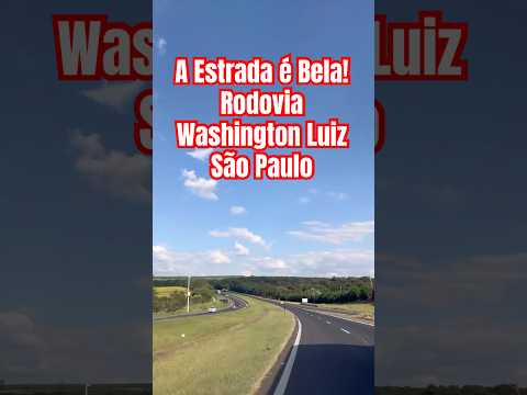 Rodovia Washington Luiz #descalvado #rioclaro #saocarlos #saopaulo #travel #shorts