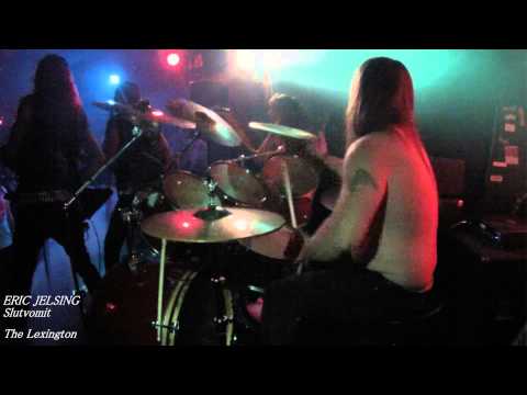 Slutvomit - ERIC JELSING Drum cam - live 06/22/2015