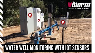 Water Well Management – Industrial IoT Sensors Monitoring Groundwater Levels, Pumps, and Flow Meters