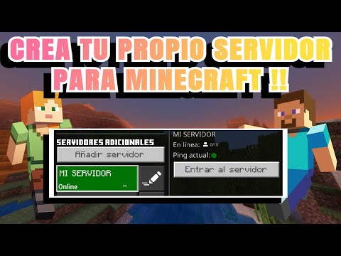 How to create your own SERVER for MINECRAFT BEDROCK in any VERSION!😯 |  UPDATED ✅ |  BABY