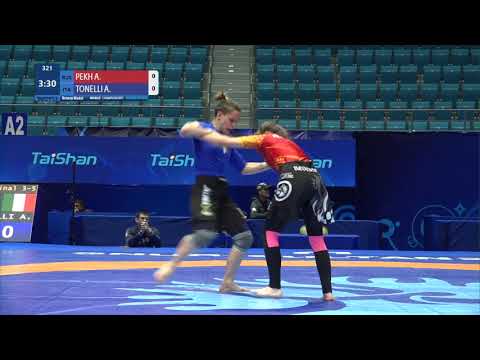 BRONZE Women's GP No-Gi - 53 kg: A. PEKH (RUS) v. A. TONELLI (ITA)