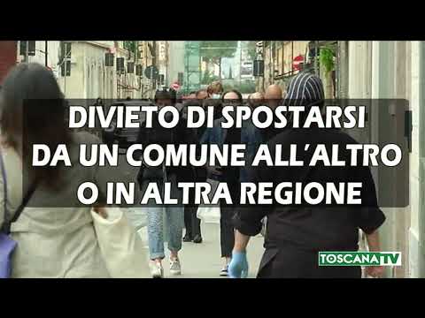 2020-11-10 FIRENZE - DA MERCOLEDI' TOSCANA REGIONE ARANCIONE